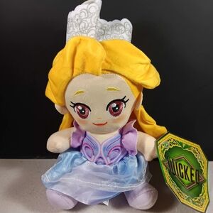 Glinda Witch The Wizard of Oz Wicked Movie Toy 7” Stuffed Animal Plush Doll